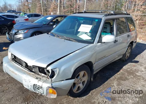 2002 Subaru Forester S from USA, damaged, VIN JF1SF65642H715915